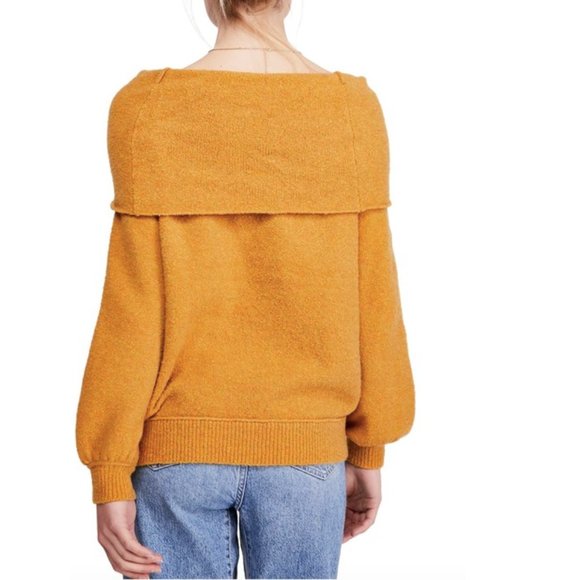 NWT Free People Cowl Neck Sweater. - Picture 2 of 7